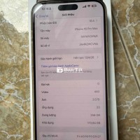 iPhone 16 Pro Max 256GB Vàng
