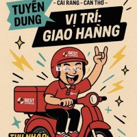 Tuyển 10 shiper Tại Cái Răng