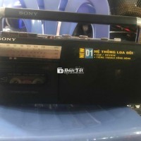 Máy cassette sony loa đôi nghe rất hay dùng tốt