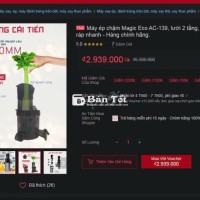 MÁY ÉP CHẬM MAGIC ECO AC-139 - CHÍNH HÃNG 🌀