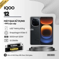 ✔️IQOO 12 ĐEN 12/256GB