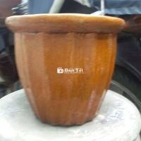 chậu men da lươn