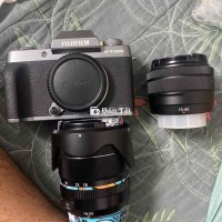 xt200 kèm 2 ống kit 1545 và 1855 đẹp đủ cáp hood