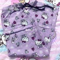 Quần Flannel Kitty - Quần Flall 2hand Hiệu Kitty  