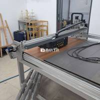 Thanh lý Máy CNC Cắt Fomex, Mica Khổ 1m2 x 1.4  