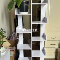Kệ Sách Xương Cá Trắng 1m5 – 152x48x20  