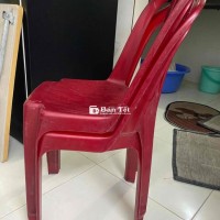 Ghế nhựa có tựa, dùng tốt thanh lý