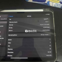 iPad Air 6 M2 - Cực Mới - Chỉ Sử Dụng 3 Tháng