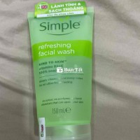 pass sữa rửa mặt simple chính hãng