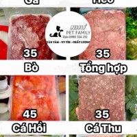 heo bò gà cá xay 35k / KG