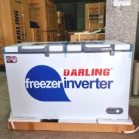 Xả kho tủ đông mát dalin Inverter 350L hàng mới💥
