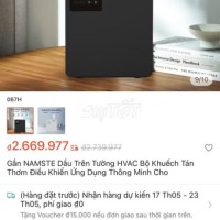 Máy Khuyếch Tán Tinh Dầu