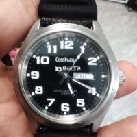 Đồng hồ nội địa Nhật, size 39mm, 2 lịch, đáy xoáy
