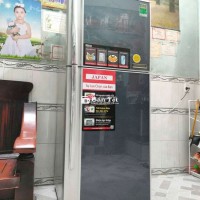 Bếp, T.lý tủ lạnh Toshiba mặt gương kính 375 lít