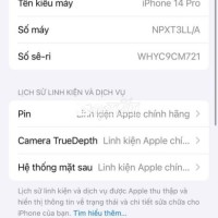 14 pro đen QT  LL/A  pin 86