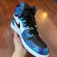 giày nike air jordan xanh loang size 42