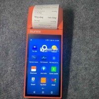 Máy pos Sunmi V1S chạy mượt