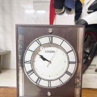 Đồng hồ để bàn Citizen gỗ