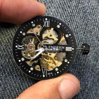 Cục máy lên dây cót vàng size mặt 32 mm