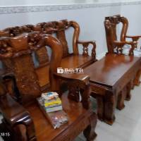 Thanh lý salon gỗ xoan căm bao ship SG