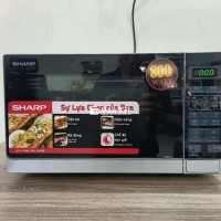 Lò vi sóng Sharp 20L kiêm nướng. Bảo hành 3 tháng