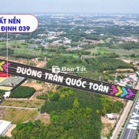 Bán đất 100m2 tc 60m gần Mỹ Phước Tân Vạn, giảm 300 triệu còn 1 tỷ 2xx