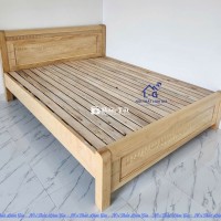 GIƯỜNG GỖ SỒI ++ GIƯỜNG NGỦ GIÁ RẺ HCM+ GIƯỜNG GỖ