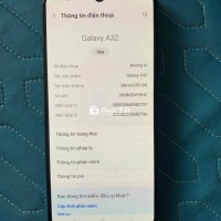 Bán Samsung A32 màu xám,máy đẹp,NFC đầy đủ