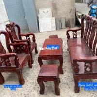 Bộ bàn ghế gỗ tràm bông vàng