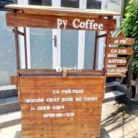 Tủ trà sữa deco