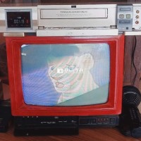 Đầu VhS Sharp S và TV JVC C xưa hoài niệm