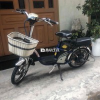 Xác xe đạp điện như hình (Để lâu hư bình)