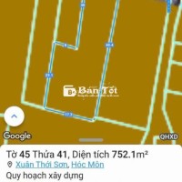 Cần bán nhà Mặt tiền Lê Thị Kim Xuân Thới Sơn Học Môn