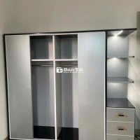 Tủ áo 4 Cánh Lùaa + 1 kệ kt: 2 mét Nhựa Đài Loan