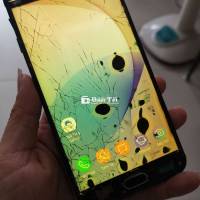 Galaxy j7 3/32G bể màn, android 8.1, pin ngon