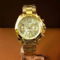 Đồng hồ Pin MIchael kors dây thép đúc