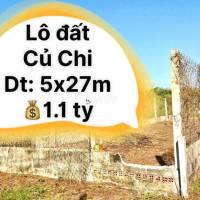 Bán Gấp lô đất Quốc Lộ 22, x.Phước Thạnh, Củ Chi