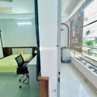 🏢CH 1PN FULL NT, BAN CÔNG, TÁCH BẾP, MÁY GIẶT RIÊNG, NGAY TRUNG TÂM BT
