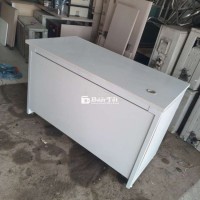 Bàn làm việc 60x1.2m khung sắt mặt gỗ