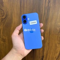 16 128GB Blue Lock Mỹ Pin 100 chip A18 có khe sim