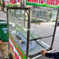 Tủ inox bán hàng 1.2m