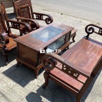 salon gỗ xưa sưu tầm