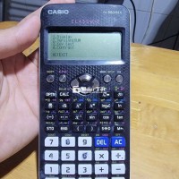 Máy casio fx-580VN X chính hãng đen xài tốt