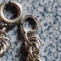 Bộ dây chuyền bạc ngoại