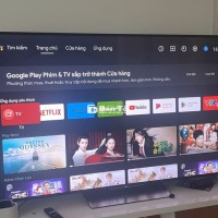 bán smart TV Sony 4K 85 inch, bị giật, KD-75X85