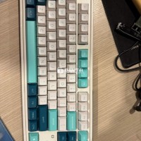 Bàn phím Flash CMK87 xanh mint, fullbox, phụ kiện