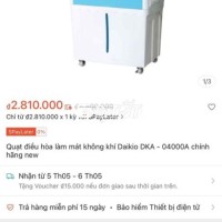 Quạt Điều Hòa Daikio DKA-04000 - Làm Mát Mát Lành Cho Mùa Hè Nóng Nực!