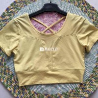 áo tập tdtt form croptop soze 38/43 kg