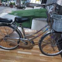 XE ĐẠP SƯỜN 2 ỐNG INOX CHỢ 586