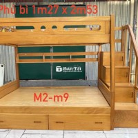 Giường tấmg gỗ sồi Nga Thanh lý  